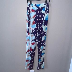 Floral DVF pant.